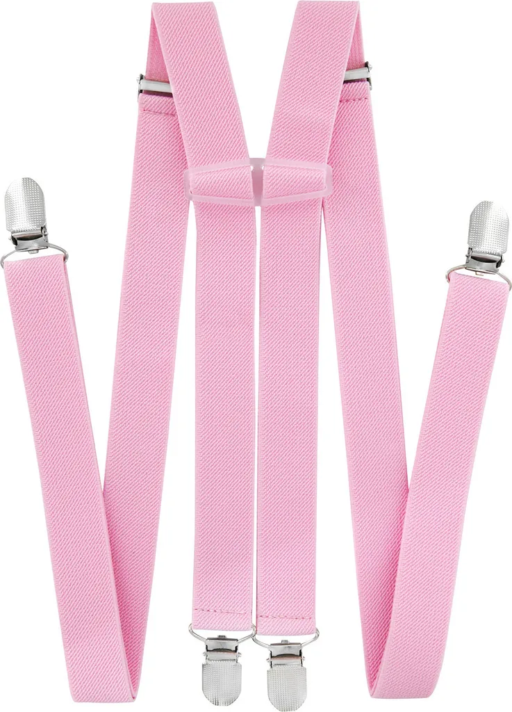 bretelle axy da uomo 4 robuste clip a forma di H larghe 2,5 cm regolabili ed elastiche lunghe 120 cm