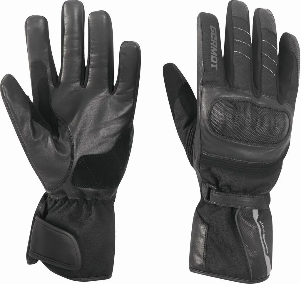 Manchette moto Germot Jacksonville Pro Noir-12 étanche et anti-abrasion