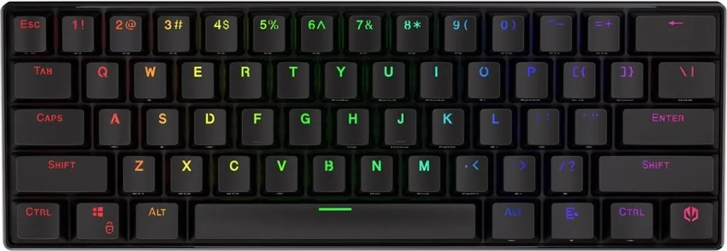 Clavier Mécanique Silencieux Sans Fil ENDORFY Thock Compact Brown ARGB
