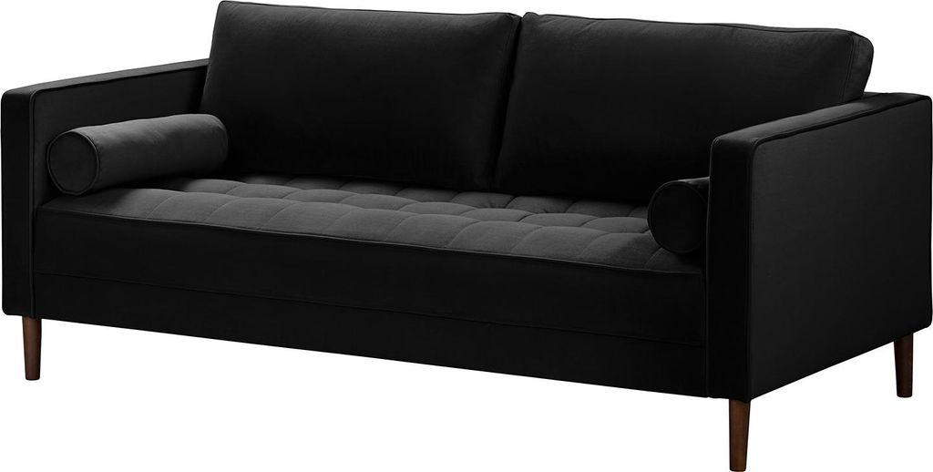 home24 3-Sitzer Sofa - Samt