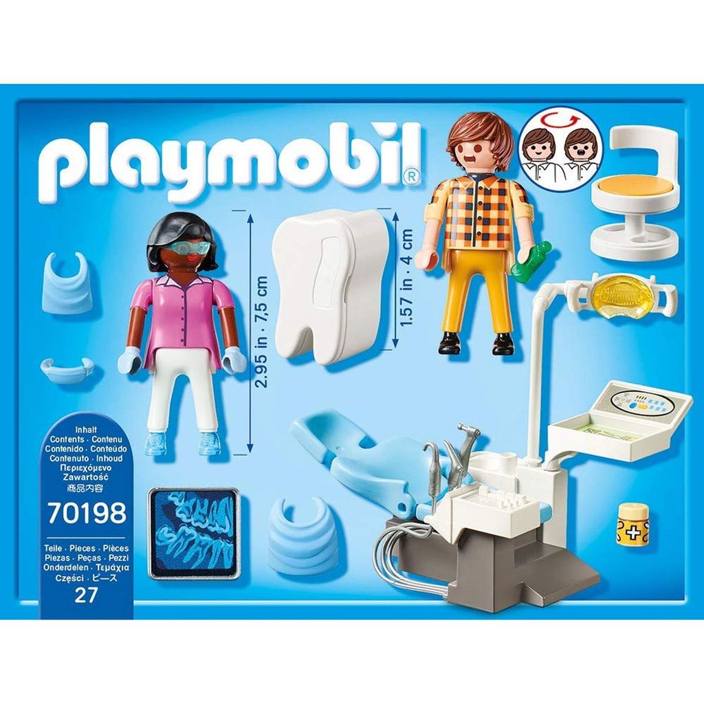 Playmobil Figur Citylife Zahnärztin mit Zubehör 