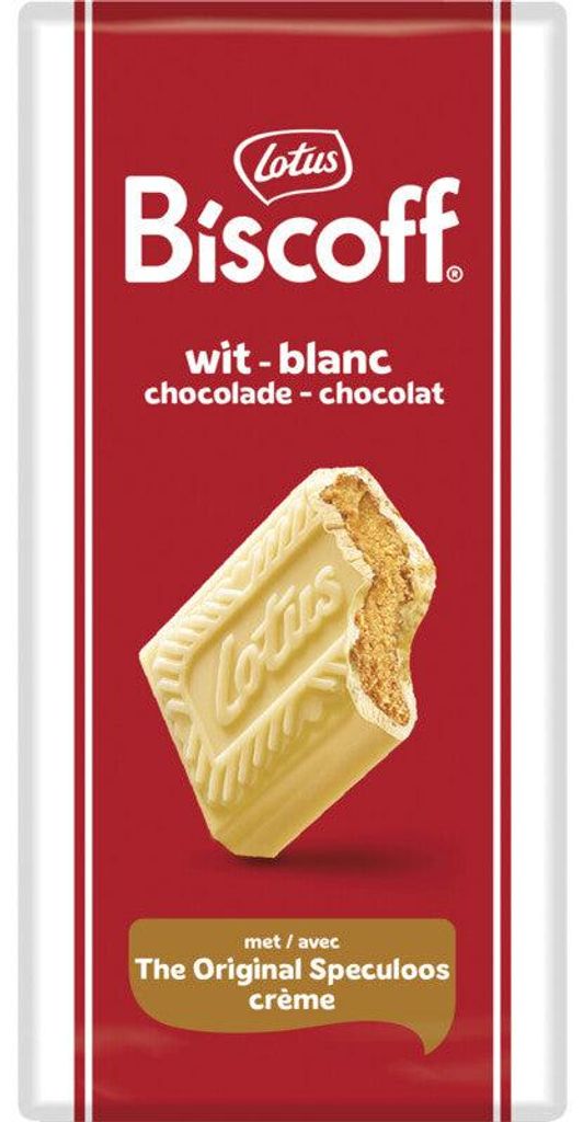 Lotus Biscoff Speculoos crema al cioccolato bianco 180g – Immagine del prodotto 