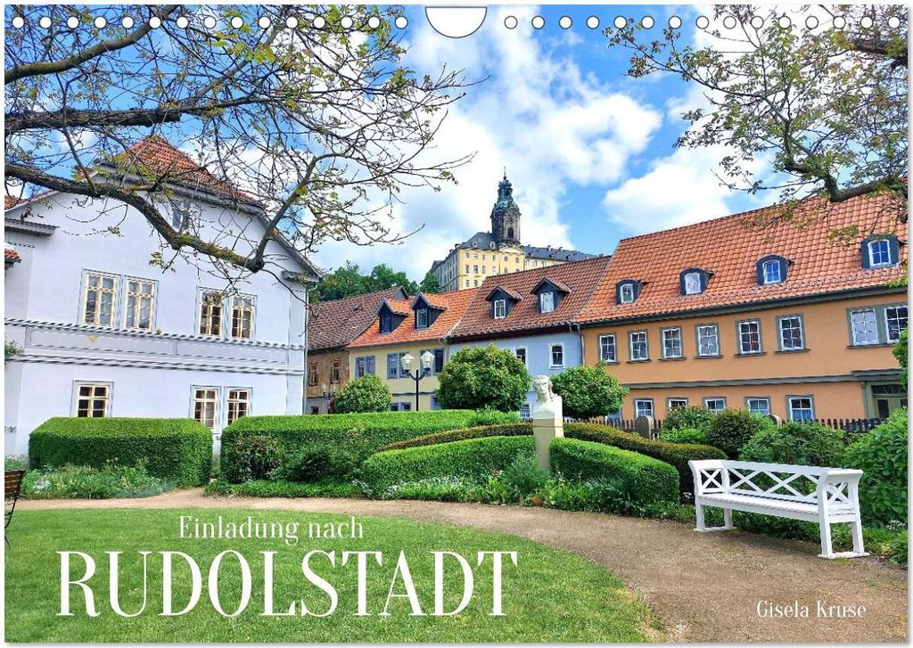 Einladung nach Rudolstadt (Wandkalender 2026 DIN A4 quer), CALVENDO Monatskalender