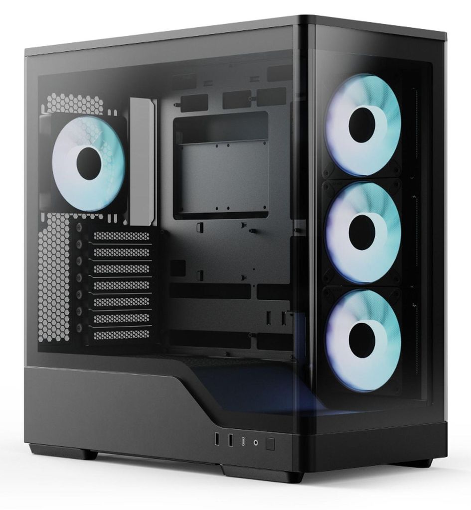P500A-BK-v1 (schwarz, Tempered Glass x 2)