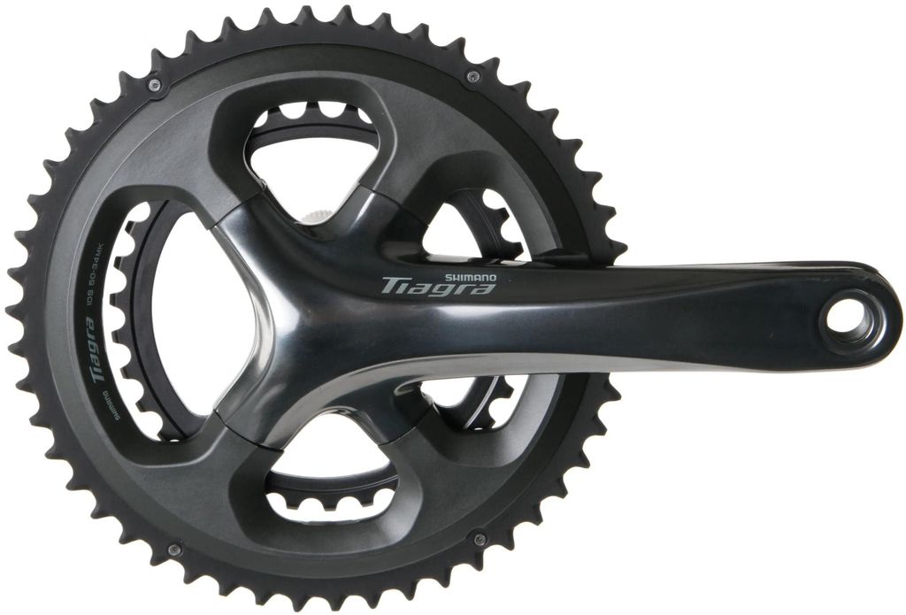 SHIMANO Kurbelgarnitur TIAGRA FC-4700 Kurbelgarnitur - 10-fach, 170 mm, 48-34...