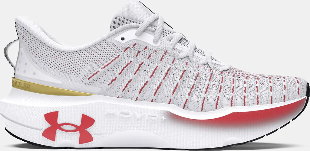 UA W Infinite Elite-WHT Chaussures de Course Performance pour Femme