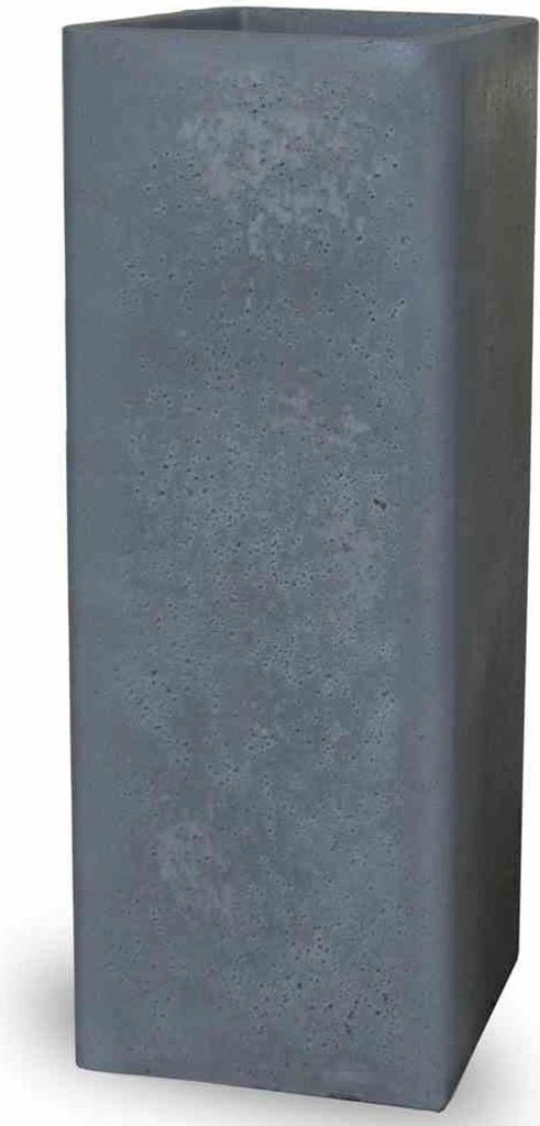 PP-PLASTIC 140-7042 Cube high zement-grau betonlook, Produktbild 
