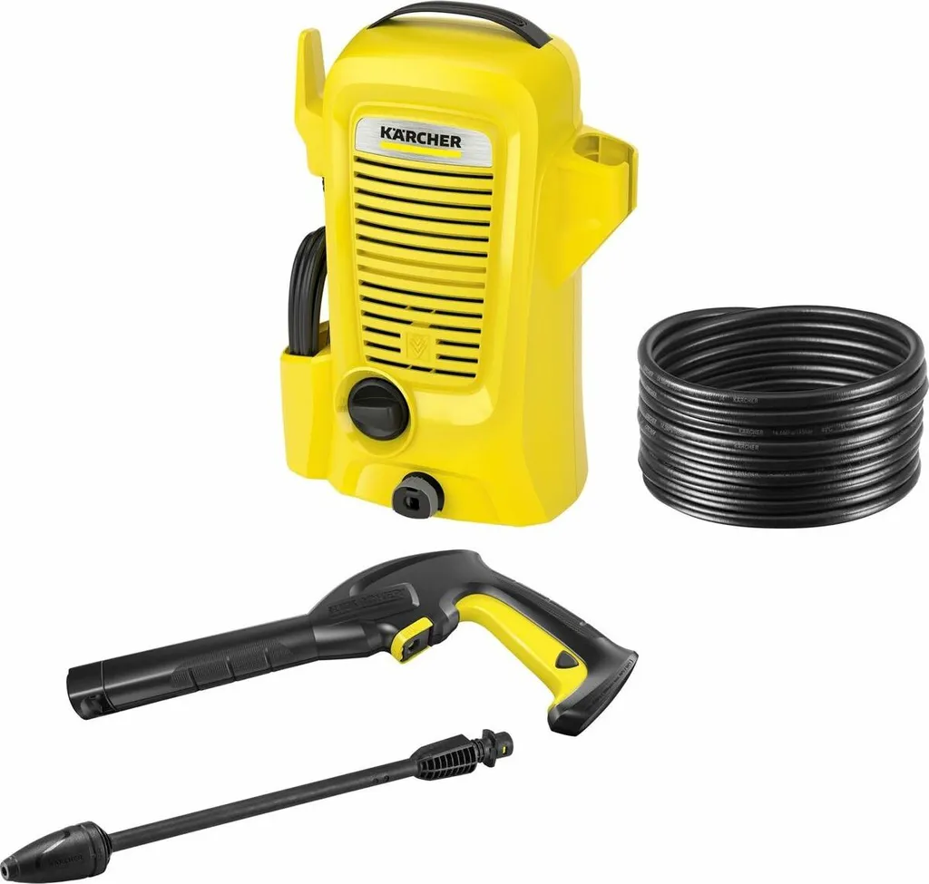 Éliminez la mousse et la saleté avec le nettoyeur haute pression Kärcher K2