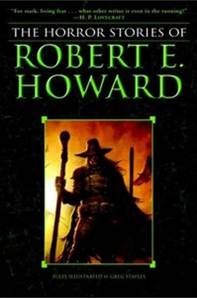 Livre de Chevet Horreur Robert E. Howard pour vos Nuits de Frissons