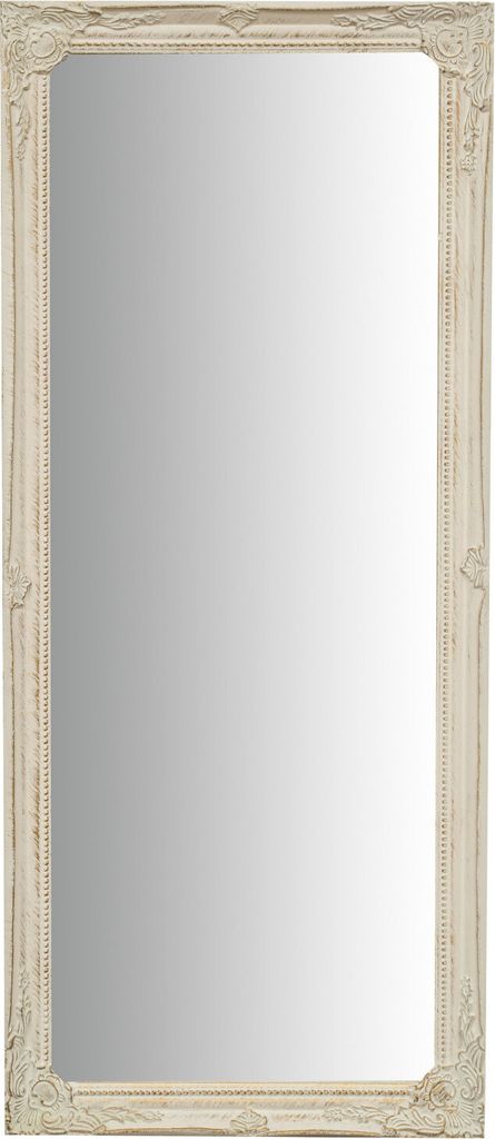 Spiegel mit massivholzrahmen 82x35x4 cm,Wandspiegel Produktbild 