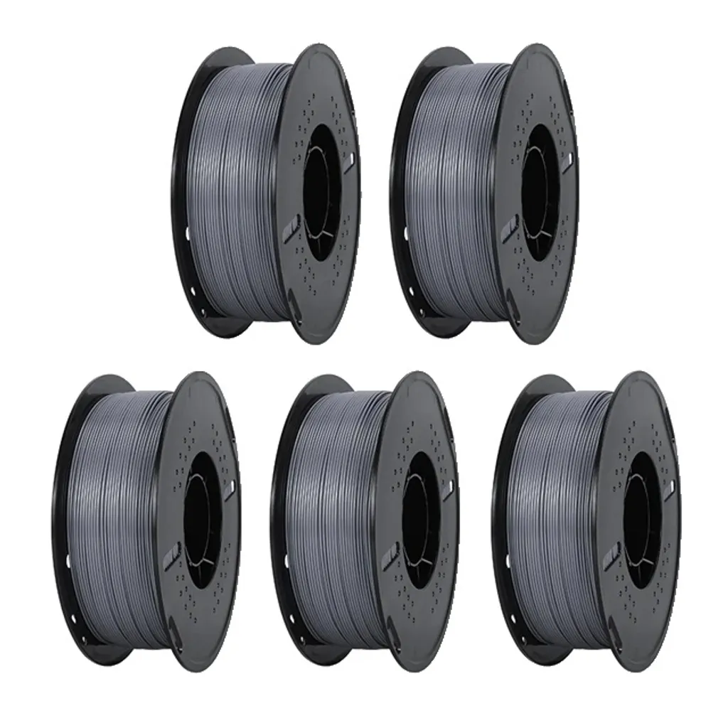 Bobine Filament 3D Argent 5KG Haute Vitesse pour Impression FDM Pro