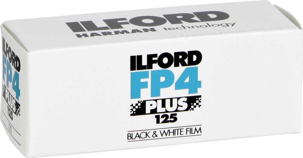 Ilford FP4 Plus - Čiernobiely negatívny film - 120 (6 cm) - Obrázok produktu 