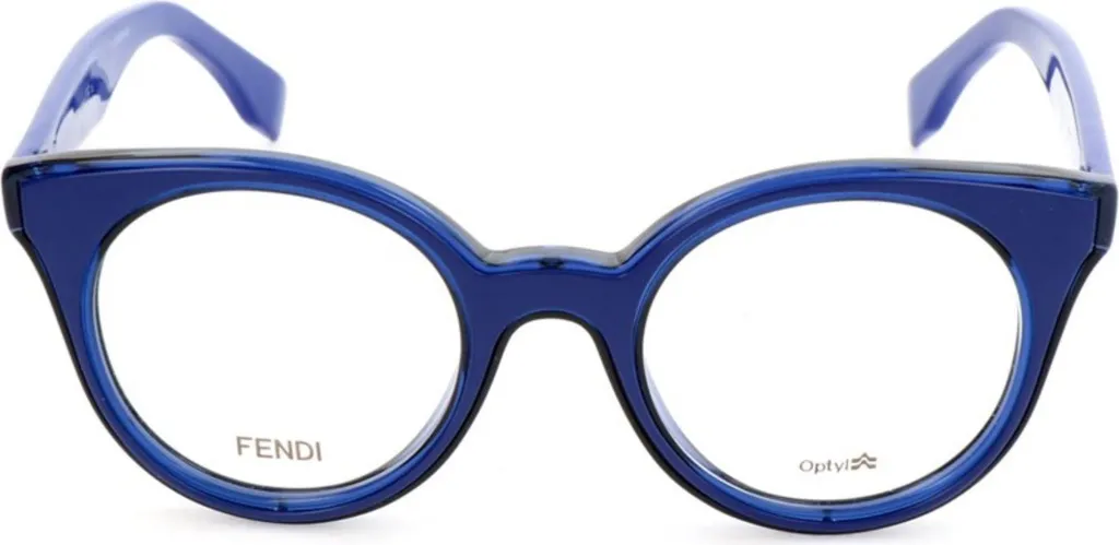 Lunettes Fendi FF0198L04 en Métal Doré avec Verres de Protection Indice 3