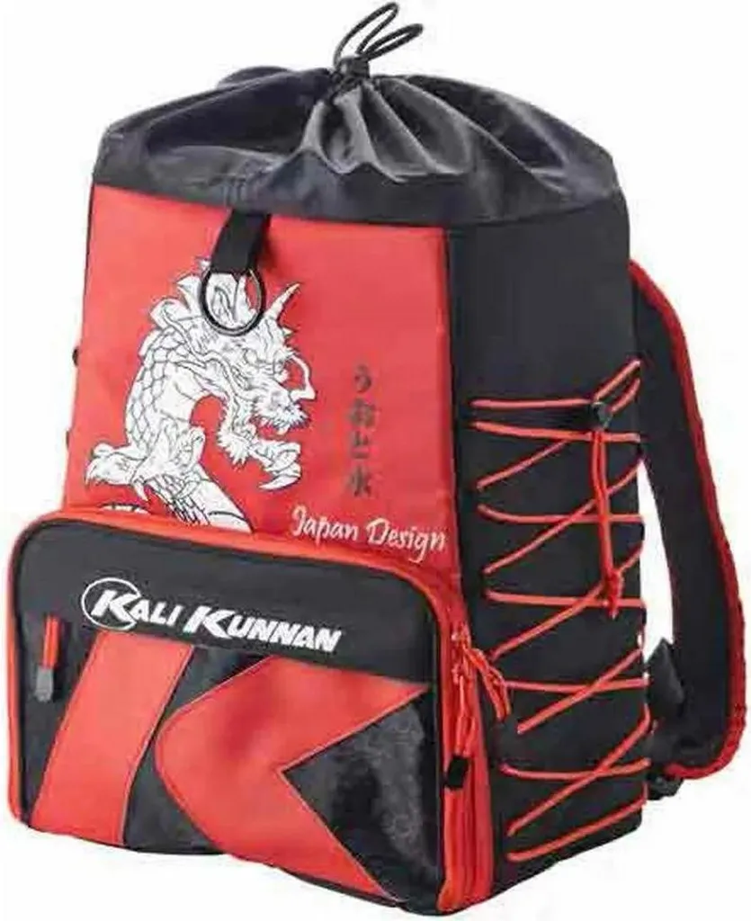 Sac à dos Kali Kunnan Jap Egi Rouge bagagerie pêche aux céphalopodes