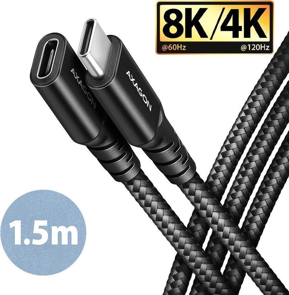 AXAGON Axagon BUCM32-CF15AB USB-Kabel USB 3.2 Gen 2x2 1,5 m Produktbild 