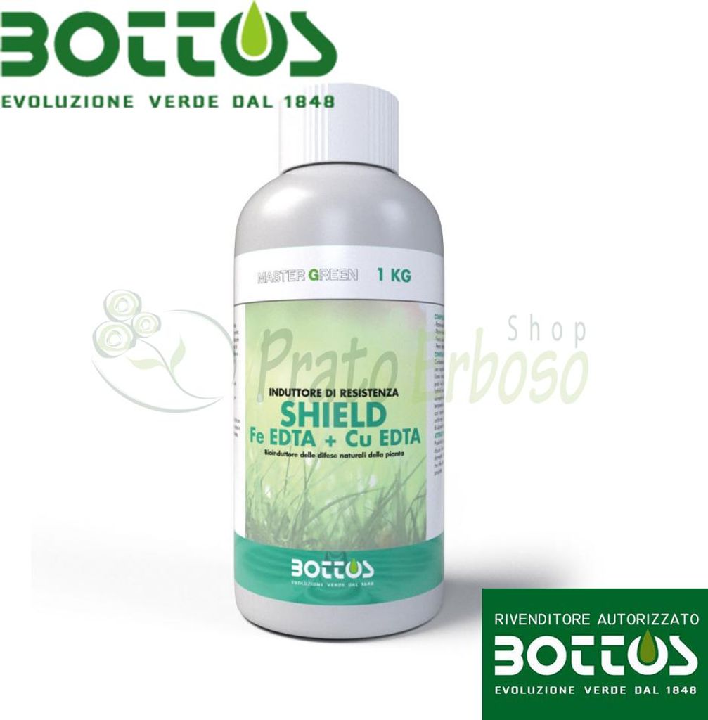 Bottos Shield Fe EDTA e Cu EDTA - Concime liquido da 1 Kg Immagine del prodotto 