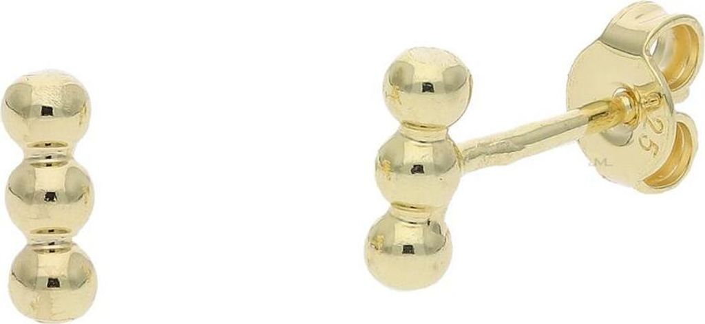 Ohrstecker Silber 925 Gold plattiert JL16-06-0608 JuwelmaLux