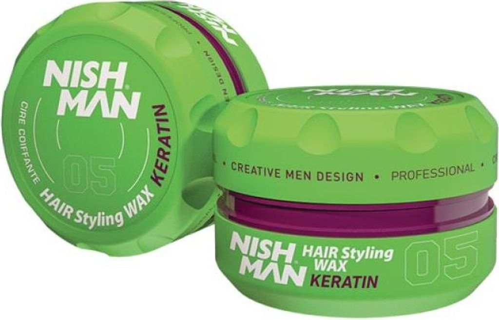 Nishman - 05 Keratin Wax - Hair Pomade 150ml Produktbild 