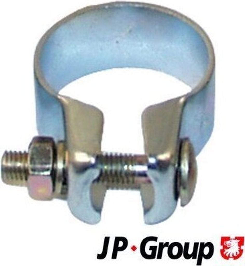 JP GROUP 1121401100 Auspuffschelle Ø54,5mm für VW Golf VII Schrägheck (5G1, BQ1, BE1, BE2) Golf IV Schrägheck (1J1) GOLF VI (5K1) Golf V Schrä...