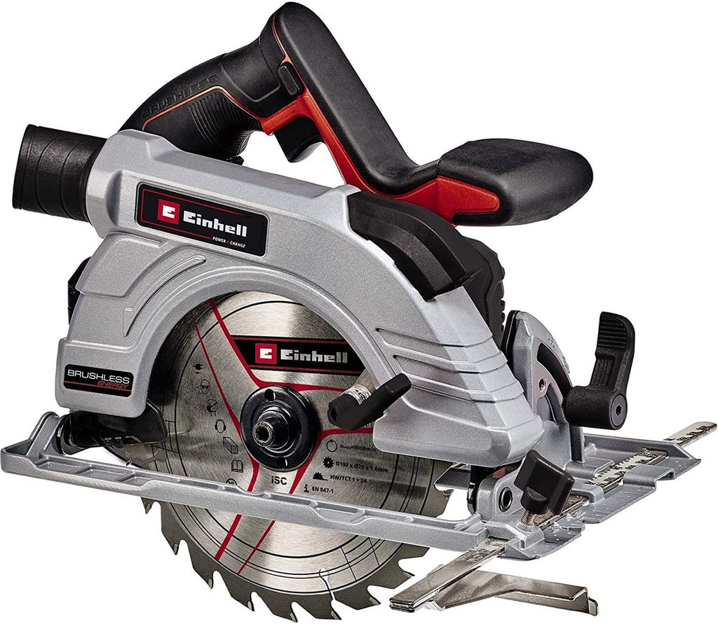 AKUMULATOROWA RĘCZNA PIŁA TARCZOWA EINHELL TE-CS 18/190 Li Zdjęcie produktu 