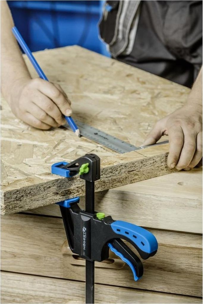 Högert Technik - Schreiner Alu-Winkel 350×190 mm - Universalwinkel | Winkelmesser mit 350 mm Schenkellänge zum präzisen Anreißen und Zeichnen ...