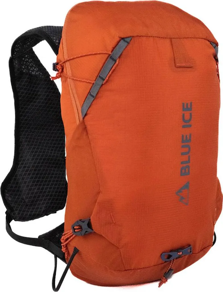 Sac à dos 20L Blue Ice Reach Orange pour alpinisme rapide et randonnée