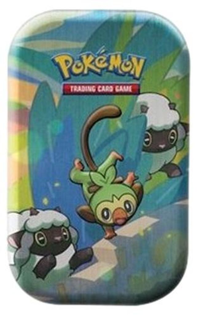 Pokemon Galar Pals Mini Tins: Grookey & Wooloo Tin Deutsch