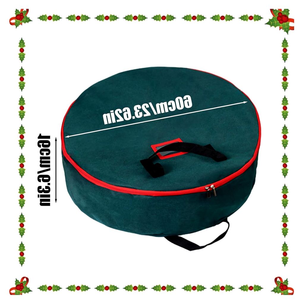 Aufbewahrungstasche für Weihnachtsdekoration, dekorative Tragetasche mit großer Kapazität für Girlanden, geeignet für Zuhause, Schrank, Garage...