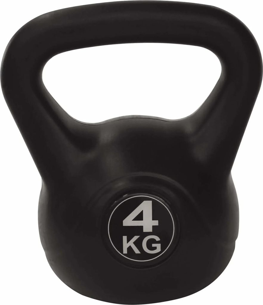 Kettlebell, 2-16 Kg erhältlich, hochwertiges PVC mit Sandfüllung, gute Griffigkeit