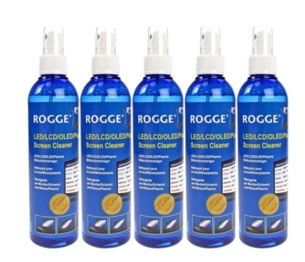 ROGGE 5er Pack LCD-TFT-LED-OLED - 250ml Screen Cleaner