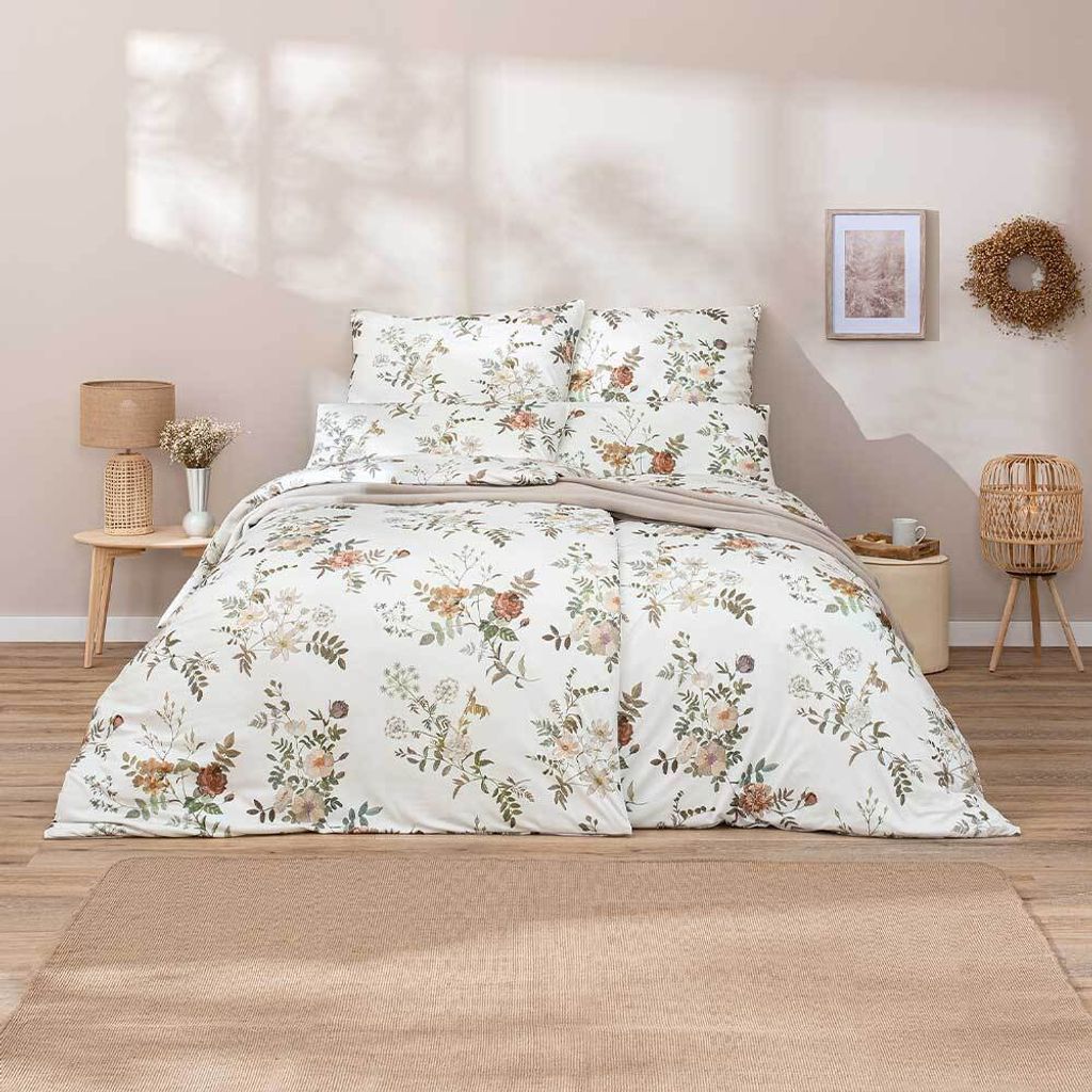 Estella Mako Interlock Jersey Bettwäsche Perla elfenbein Produktbild 1