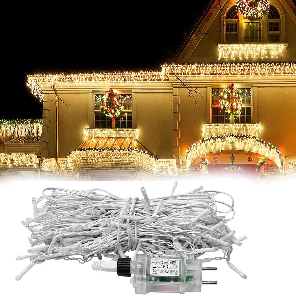 LZQ LED kurtyna świetlna wewnętrzna 200 LED 5m dekoracyjny Zdjęcie produktu 