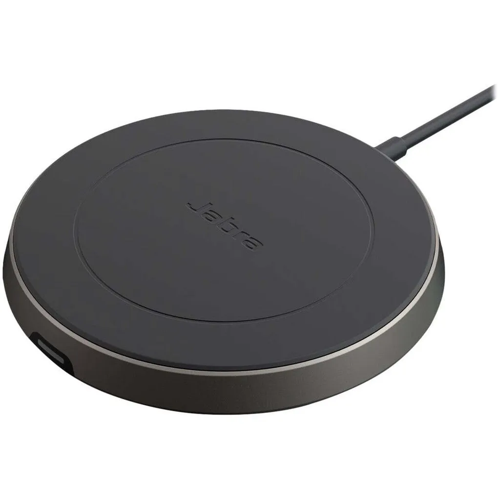 Socle de Charge Jabra : Station Induction QI Rapide - Noir Compact - 4