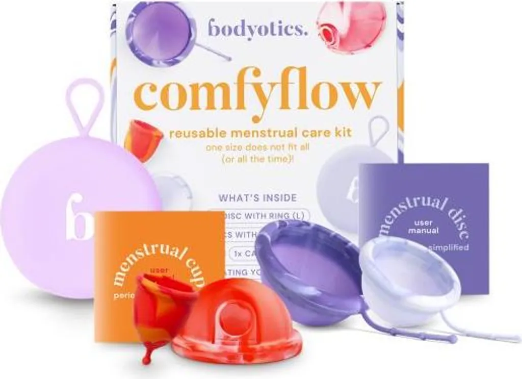 Fini les fuites et irritations - Kit disque et coupe menstruelle Bodyotics