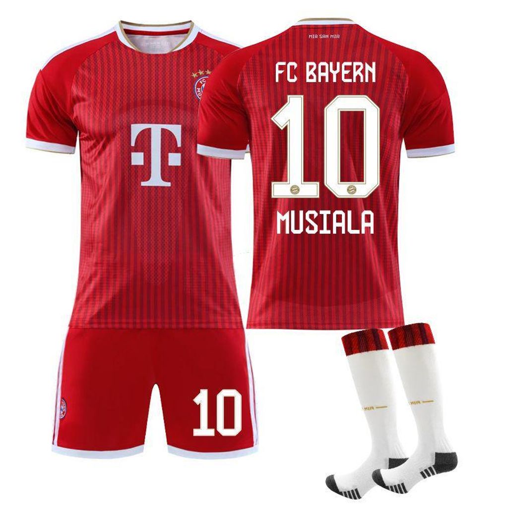 #10 MUSIALA Bayern Munich home game, 26-27 football jersey Produktbild 