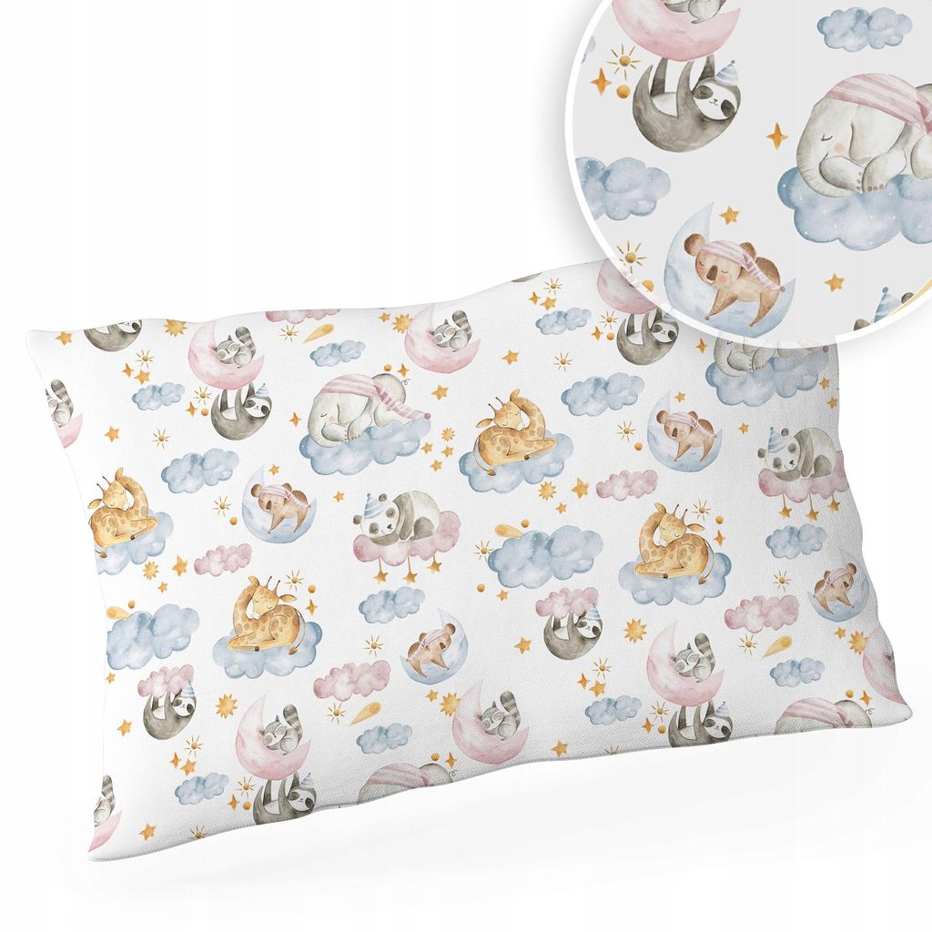 Kinder Kopfkissen 40x60 cm – Kleinkind Kissen – Antiallergisch – 100% Baumwolle
