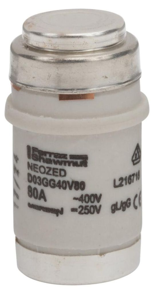 Mersen NEOZED-Sicherungseinsatz 1702.08 D03 80A400V/-250V gG