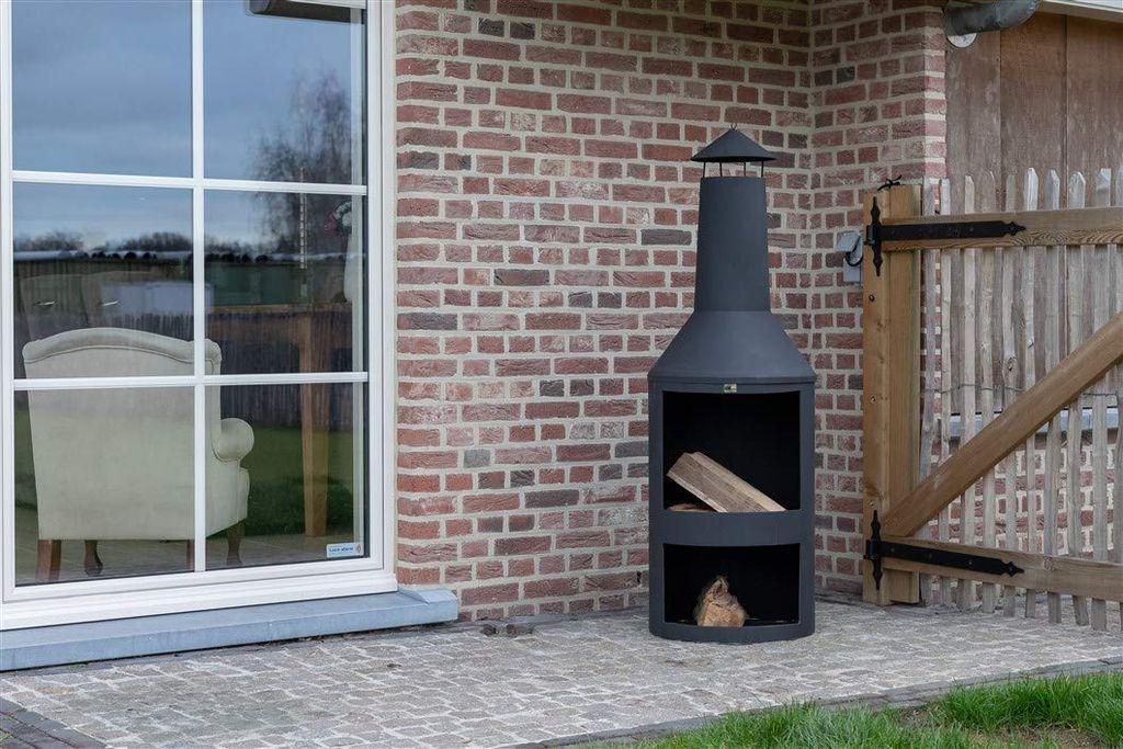 RESCH 502594 Terrassenkamin / Gartenkamin mit Funkenschutz, Produktbild 3