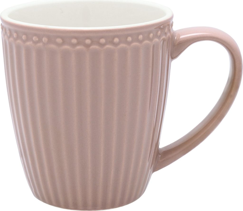 Greengate Alice Becher mit Henkel hazelnut brown 0,4 l