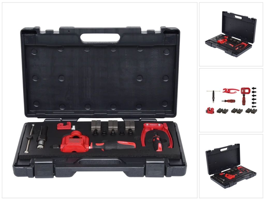 KS Tools Flarefix 1 set di svasatori universali da 16 pezzi Immagine del prodotto 