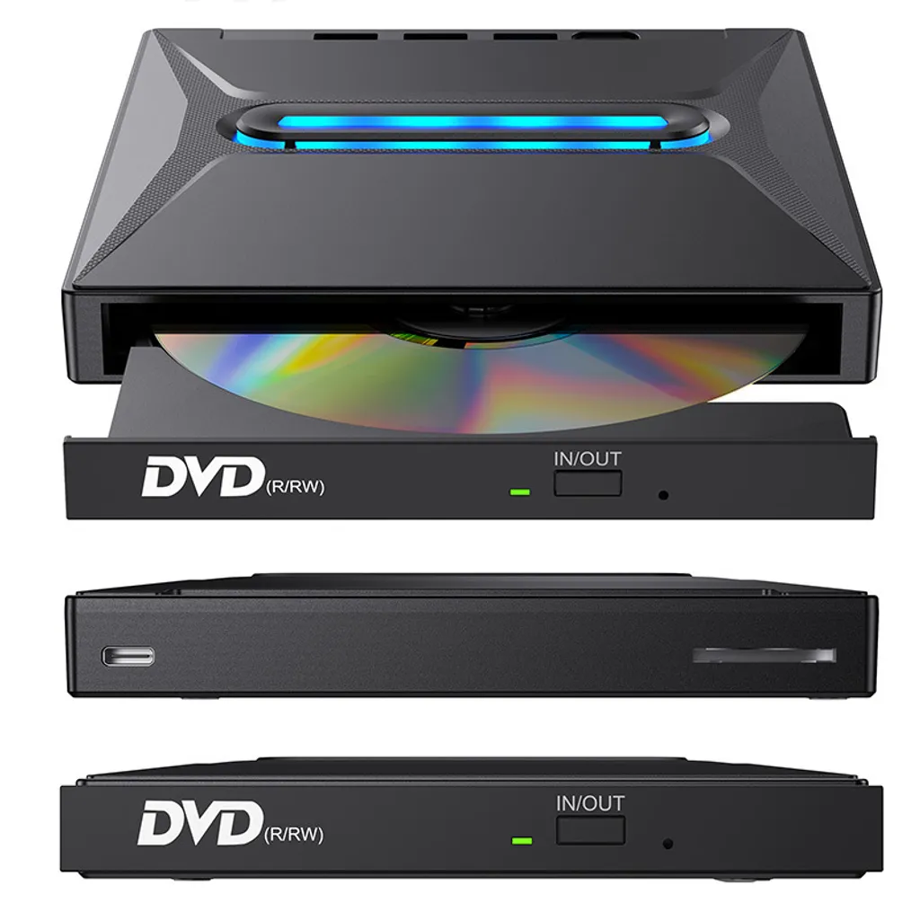 Lecteur Blu-ray Externe USB-C : Solution Tout-en-Un pour PC et Mac