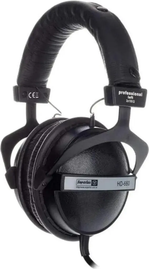 Casque Audio de Monitoring Superlux HD-660 avec Isolation Passive