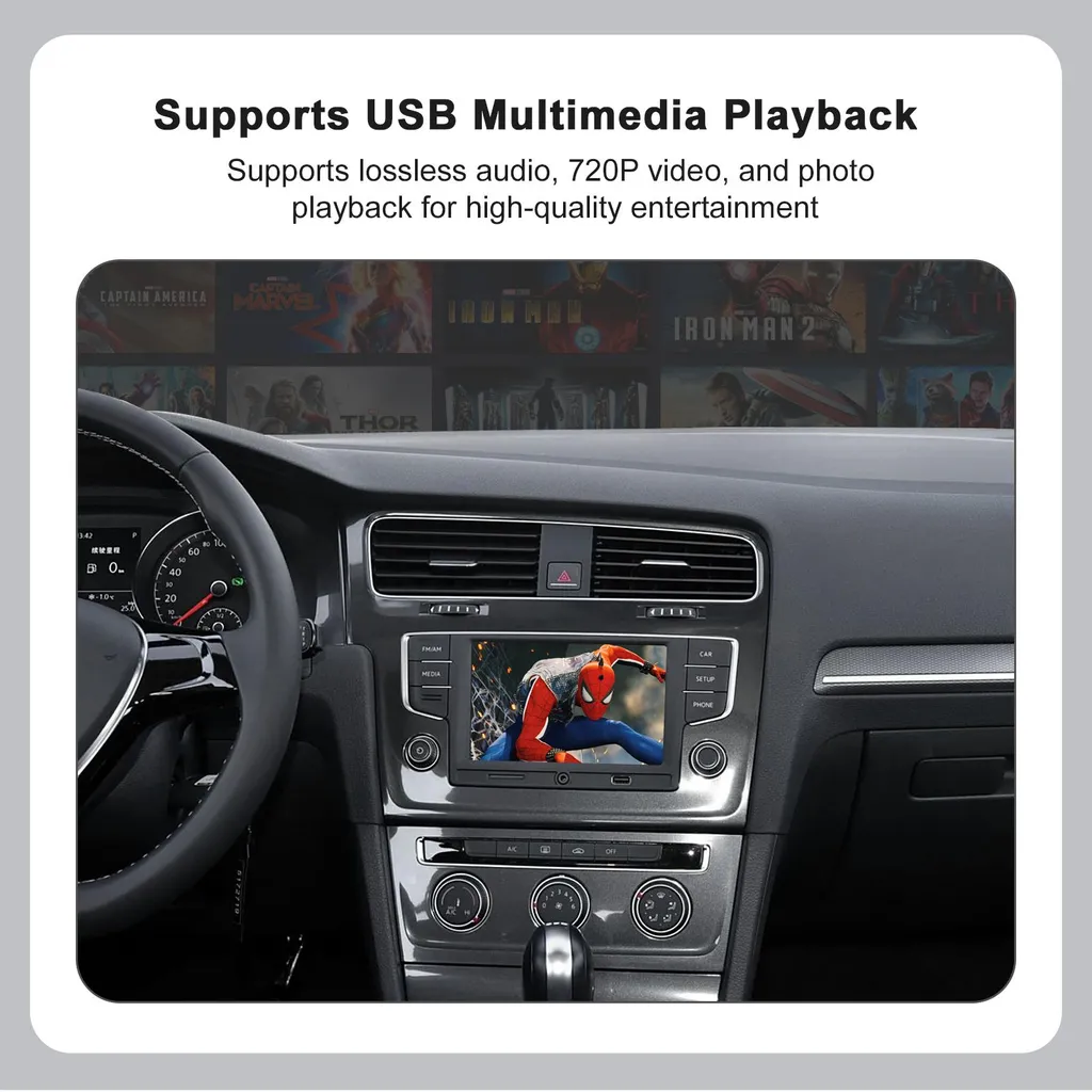 Module CarPlay Sans Fil Installation Facile MIB MIB2 Design Ultra Slim - 4