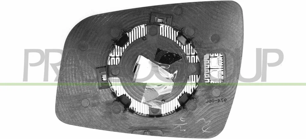 Remplacer vitre rétroviseur droit Opel Zafira B - PRASCO OP7177513 13162277