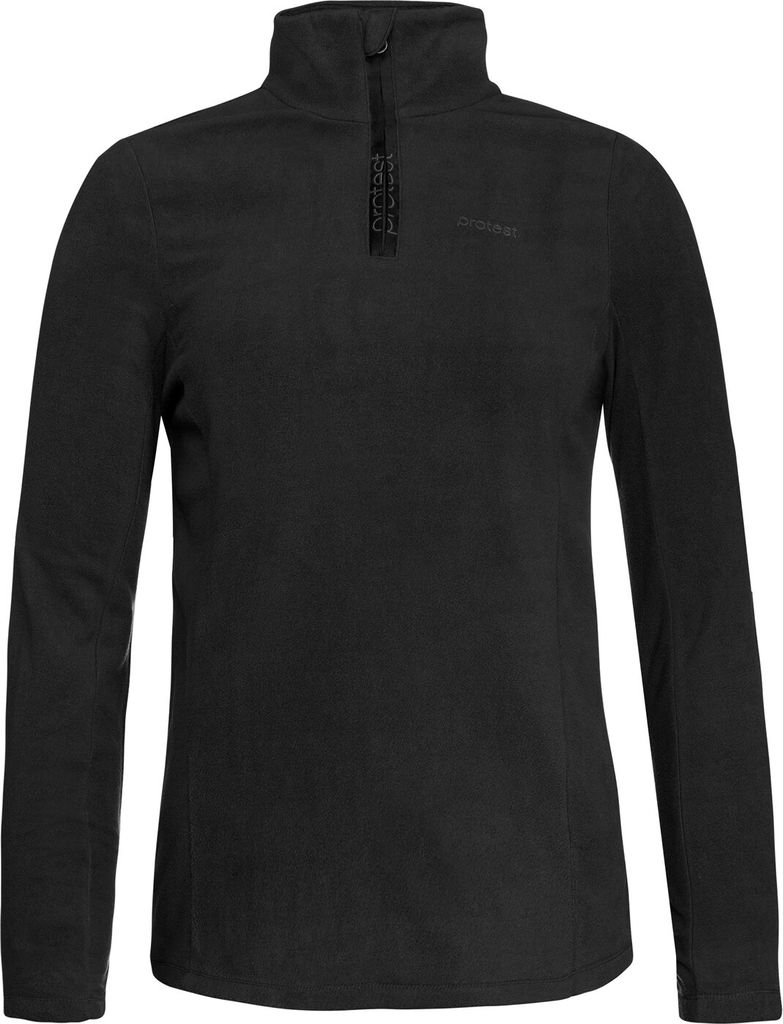 PROTEST MUTEZ 1/4 zip top True Black 46