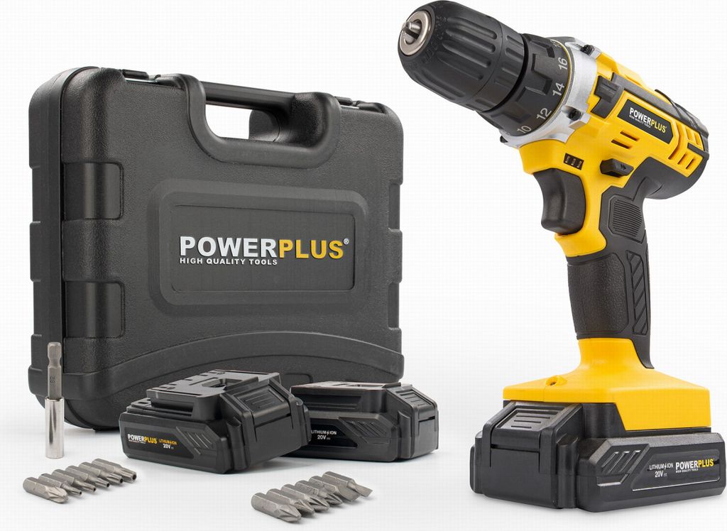 PowerPlus POWX00501 - Aku šroubovák / vrtačka 20V LI-ION Obrázek produktu 