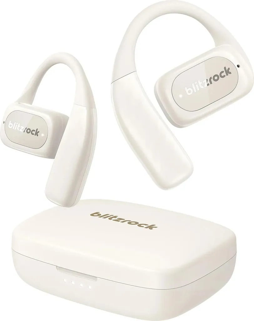 Casque Bluetooth 5.4 à Oreille Ouverte BR-CT3 4 Micros Appels Nets