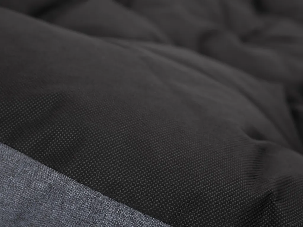 Coussin SOA Ø114cm Résistant Intempéries et Certifié OEKO-TEX Gris 8cm