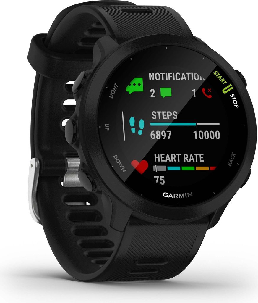 Garmin Forerunner 55 czarny Zdjęcie produktu 3