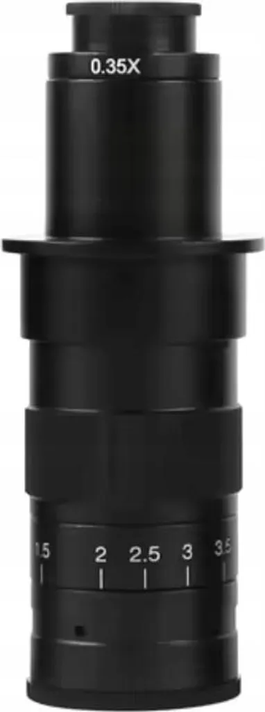 Rosfix ProZoom Objectif Microscope Monture C Zoom 120X Optique en Métal